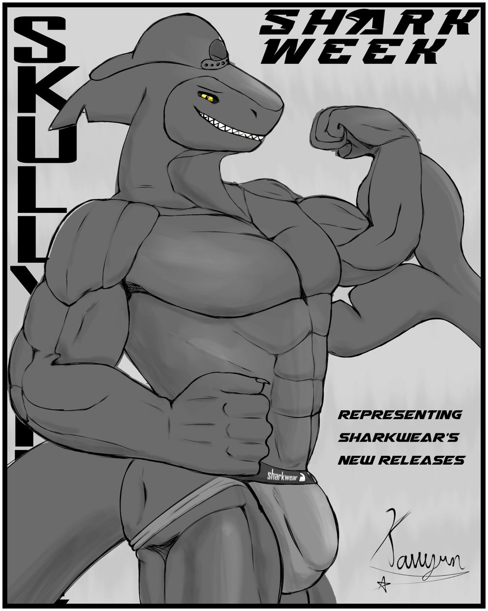Coverboy
.
.
.
Sketch i did for shark week