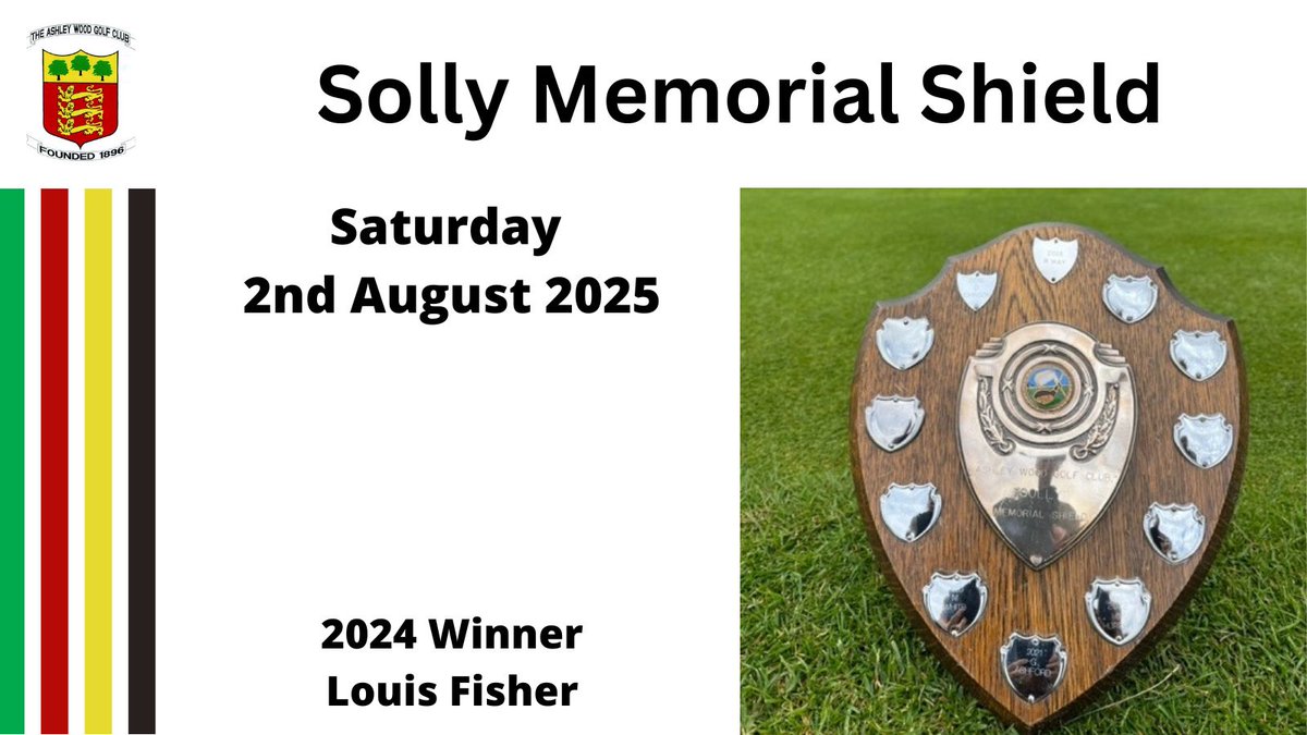 Today we have the Solly Memorial Shield, a Mens Perpetual Trophy Competition 

Good Luck to everyone taking part 

#membersclub 
#Medalplay
#presentationnight
