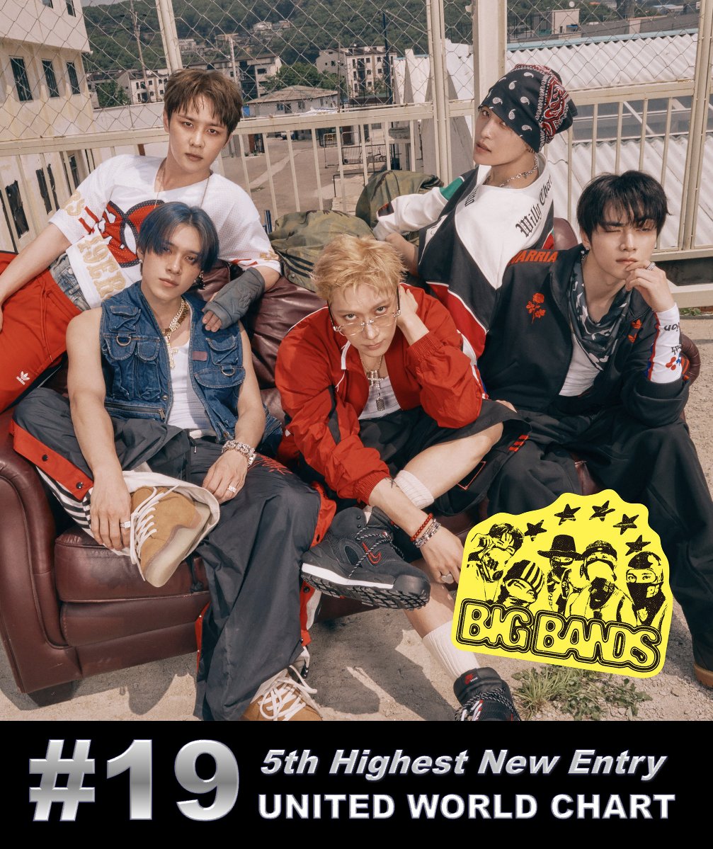 WORLDMUSICAWARD's tweet image. #WayV&apos;s 7th mini Album &apos;Big Bands&apos; debuts at #19 on the United World Album Chart with 49.000 sales points after landing at #3 on the Circle Album chart in South Korea with 306,000 sales units including SMC! 💪🆕💿💥1⃣9⃣🌎📈🔥👑👑👑👑👑💚