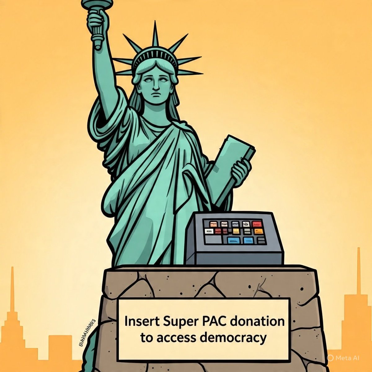 Money in politics prevents politicians from dealing with money in politics.