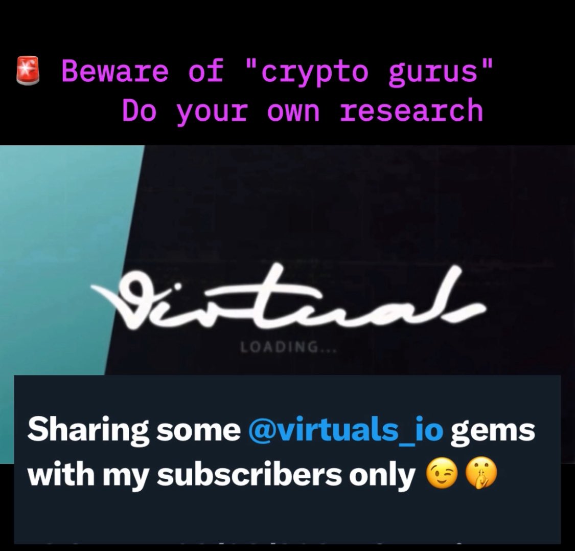 🚨 Beware of "crypto gurus" locking advice behind paywalls! Many use "subscribers-only" content as a cash grab, pumping their own bags while dumping on followers. Do your own research—don’t fall for the hype! 💸 #Crypto #InvestSmart