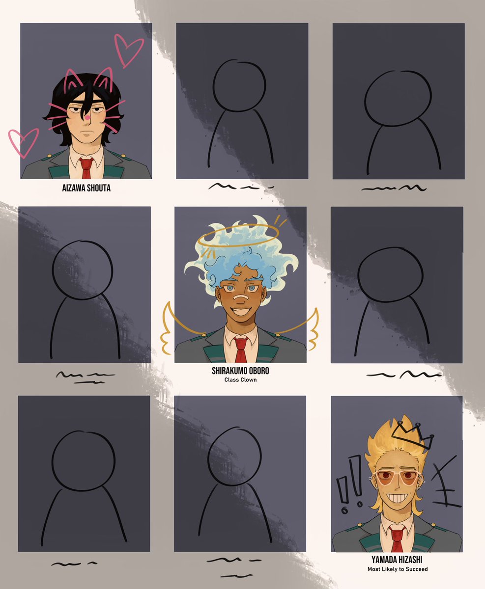 3bk yearbook #mha