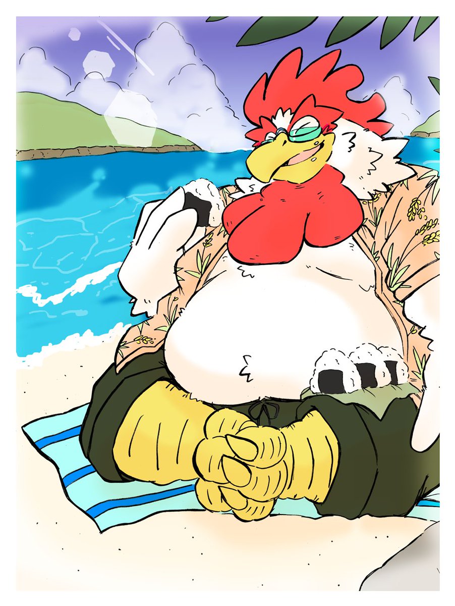 海辺とおにぎり
