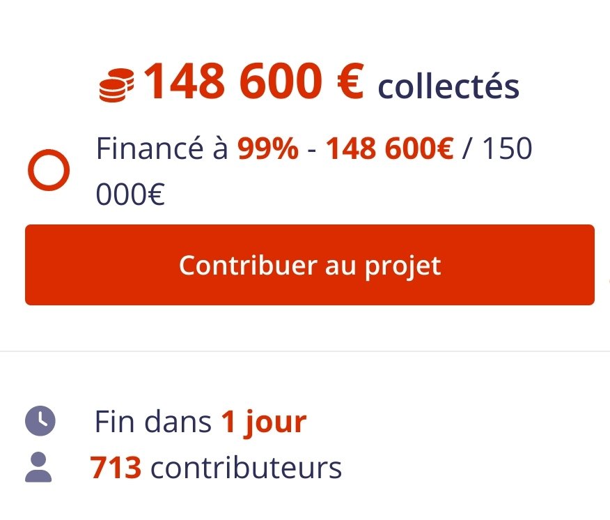jacques duplessy (@jacquesduplessy) on Twitter photo Plus qu'une journée pour le 4*4 de <a href="/Tatou_Ania/">тату Аня ❤️ Наталія зубко</a> : il manque seulement 1400 €. Ka collecte se terminant ce soir !
<a href="/AudrandS/">Stéphane Audrand</a> <a href="/Pouletvolant3/">Poulet volant</a> <a href="/Stevius21/">STEVIUS</a>
Cet déjà un beau succès. Terminons en beauté !
helloasso.com/associations/a… Plus qu'une journée pour le 4*4 de <a href="/Tatou_Ania/">тату Аня ❤️ Наталія зубко</a> : il manque seulement 1400 €. Ka collecte se terminant ce soir !
<a href="/AudrandS/">Stéphane Audrand</a> <a href="/Pouletvolant3/">Poulet volant</a> <a href="/Stevius21/">STEVIUS</a>
Cet déjà un beau succès. Terminons en beauté !
helloasso.com/associations/a…