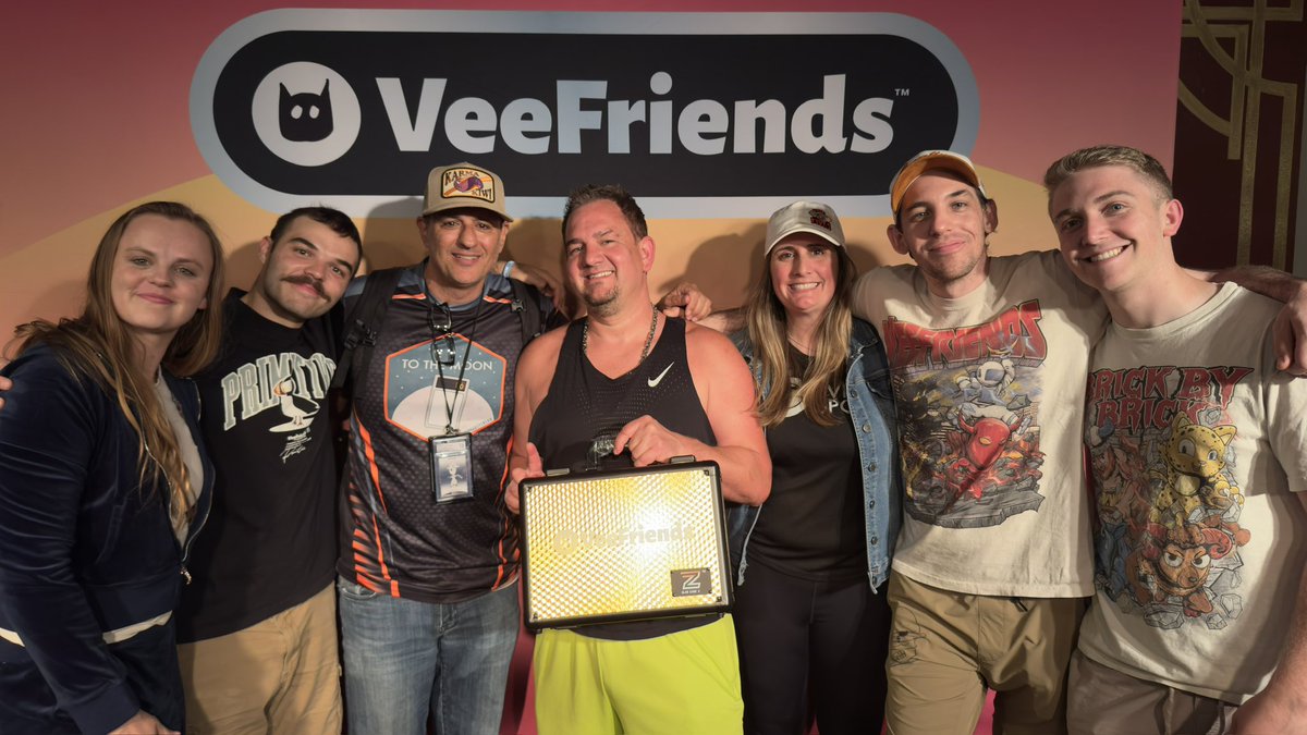 The <a href="/veefriends/">VeeFriends 📍NSCC Booth #551</a> TCG champion of The Road to VeeFriends Championship: Chicago is <a href="/Rjfox555/">RJFOX555</a> ! Too many 3rd place finishes for him, he rises as the champ!