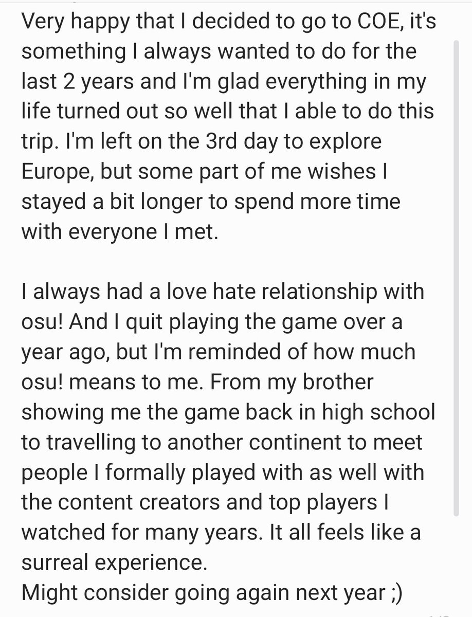 Thanks for the experience #COE2025 and I'm grateful I got to meet everyone here