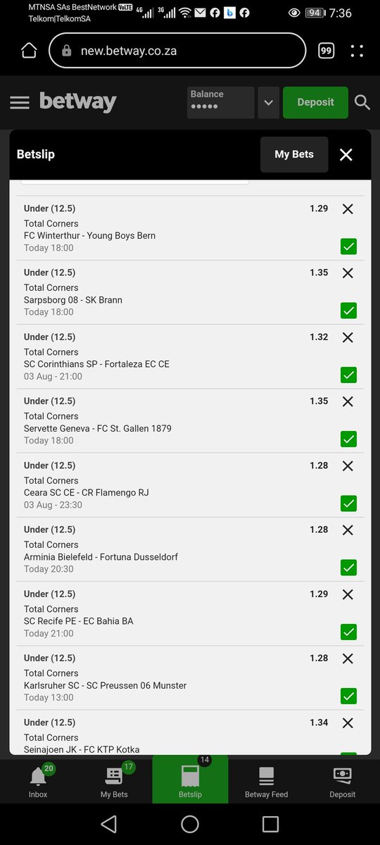 RendaniM9's tweet photo. BW88B9251🔥🔥🔥
Corners under 12.5⛳⛳⛳
46 odds💰💰💰💰💸💸💸
Kick off 18:00⏱️⏱️⏱️ https://t.co/iaDEWvsNr4