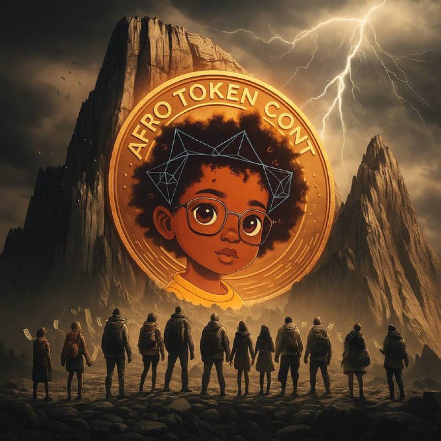 You can always become whatever you envision to.

$Afro started as a dream, now it’s the reality we live with.