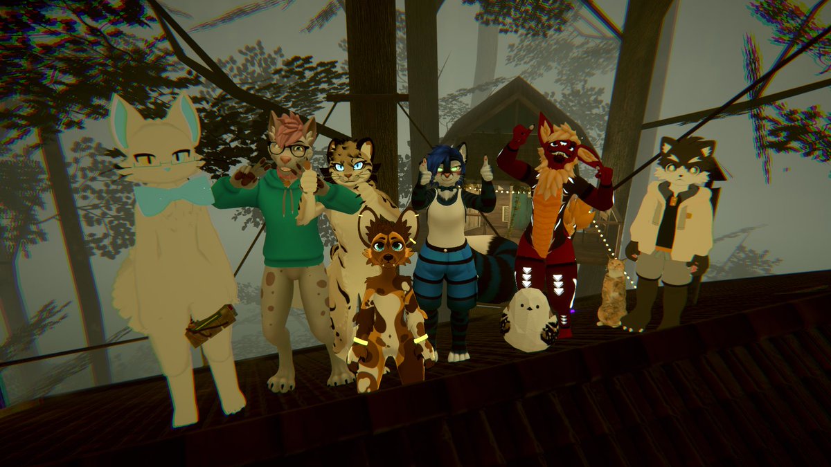 VR Chat night with friendos :3