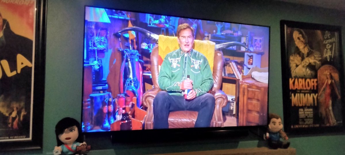 HORROR ADDICTS (@horroraddictstv) on Twitter photo Thanks for another epic episode of #TheLastDriveIn <a href="/therealjoebob/">Joe Bob Briggs</a> we love you and <a href="/kinky_horror/">Diana “Darcy the Mail Girl” Prince 🤠💌</a> and the rest of the #MutantFam . Till next time! The Drive In will never die! 🐟🐊🤘 Thanks for another epic episode of #TheLastDriveIn <a href="/therealjoebob/">Joe Bob Briggs</a> we love you and <a href="/kinky_horror/">Diana “Darcy the Mail Girl” Prince 🤠💌</a> and the rest of the #MutantFam . Till next time! The Drive In will never die! 🐟🐊🤘