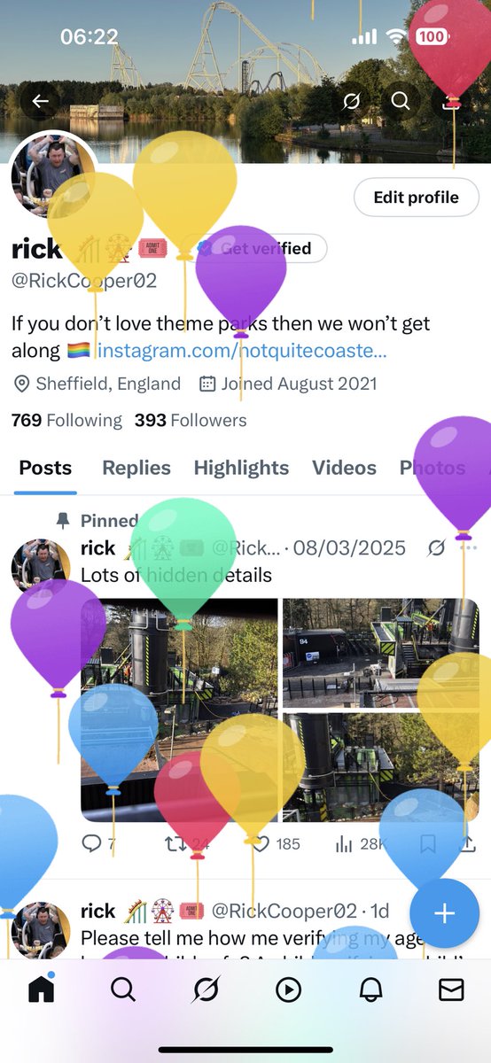 Balloon day and towers is busy stupid general public