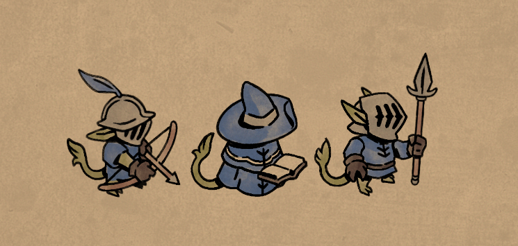 EDesmodus's tweet image. And now our heroes have colors!
#GMTKJam #madewithunity #gamedev