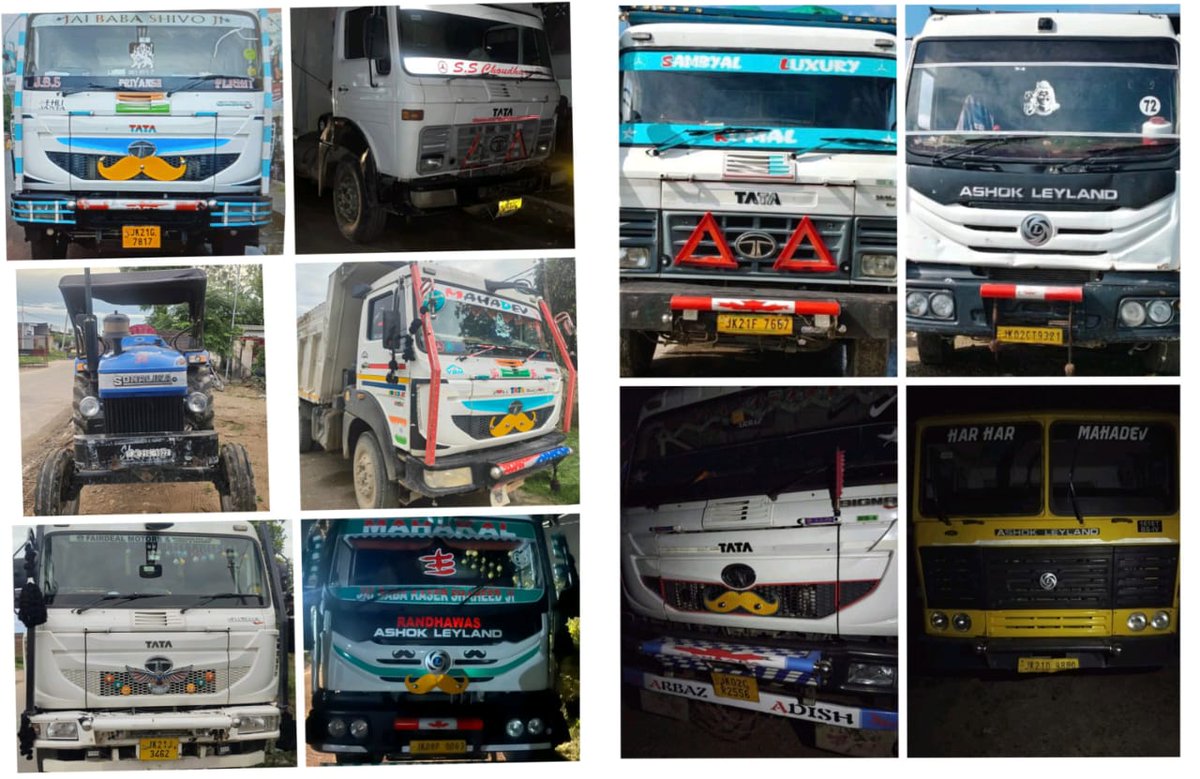 District Police Samba (@sambapolice) on Twitter photo Continuing crackdown on illegal mining, Samba Police has seized ten vehicles including nine dumpers in the jurisdiction of Police Stations Samba, Ghagwal and Vijaypur which were being used for illegal transportation/mining of the construction material.<a href="/JmuKmrPolice/">J&K Police</a> <a href="/ZPHQJammu/">Zonal Police Media Centre- Jammu Zone</a> Continuing crackdown on illegal mining, Samba Police has seized ten vehicles including nine dumpers in the jurisdiction of Police Stations Samba, Ghagwal and Vijaypur which were being used for illegal transportation/mining of the construction material.<a href="/JmuKmrPolice/">J&K Police</a> <a href="/ZPHQJammu/">Zonal Police Media Centre- Jammu Zone</a>