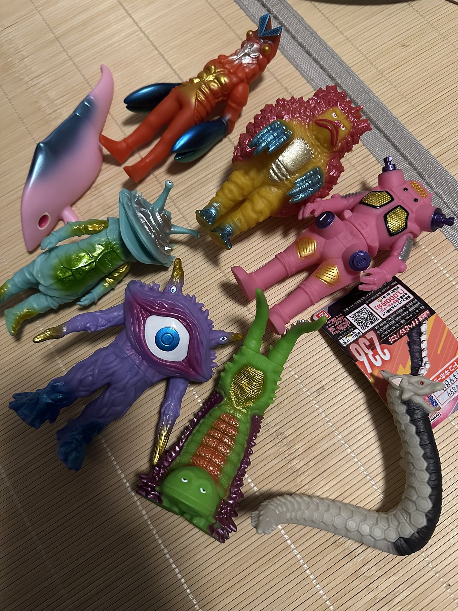 オトナのカイジュウプロジェクトKozikイカギラス　ソフビ2006年　未開封 オトナのカイジュウプロジェクトKozikイカギラス ソフビ2006年未