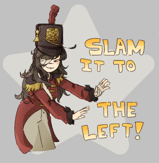 Orbeez21's tweet photo. I know its not rlly historically accurate 🥲 but I've been playing #gutsandblackpowder recently and wanted to share some drawings i made !! Ginger oc isn't mine, he belongs to a friend #gutsandblackpowderoc #art https://t.co/6lYAvuqHM7
