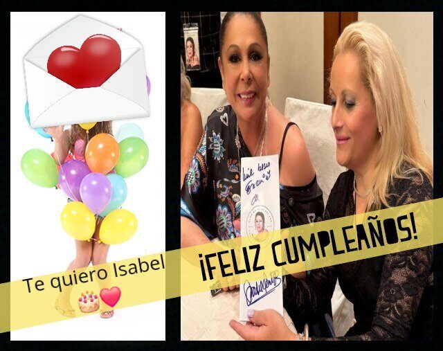 Feliz cumpleaños a una de las personas mas importantes en mi vida , Isabel Pantoja Martín. Mucha salud mi Reina y el mas grande de todos los besos y abrazos 🌹🎂❤️
#eatpanto