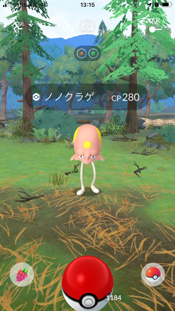 •‿•この背景が、森林バイオームに間違いないようだけど、けっこう場所が特定されたところが多いかんじ。湧きもイマイチ😢
何ちゃら森林公園とかあれば、いっても良いかも👀
#ポケモンGO
#森林バイオーム