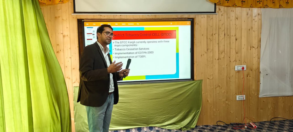 College with Department of Health and Welfare under the National Tobacco Control Programme (NTCP), organized an awareness programme on Tobacco Abuse and Tobacco-Free Educational Institutions (TOFEE)<a href="/lg_ladakh/">Office of the Lt. Governor, Ladakh</a> 
<a href="/ULadakh/">UNIVERSITY OF LADAKH</a> <a href="/LadakhSecretary/">Secretary UT Ladakh</a> <a href="/NasirShabani6/">Nasir Shabani</a>