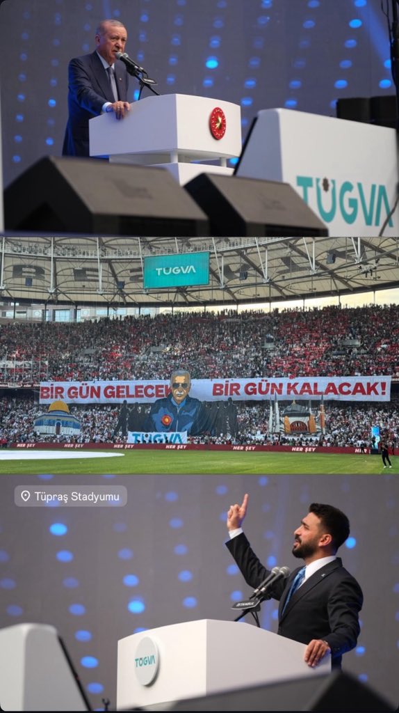 TÜPRAŞ Beşiktaş Stadyumu’nda, Yaz Okulu Finali’nde Cumhurbaşkanımıza özel hazırladığımız kareografiyle bu gençlik mesajını verdi:

“Bu gençlik seninle REİS’im!” 🇹🇷

#YazOkuluFinali #TÜGVA #Beşiktaş #RTE #GençlikSeninle