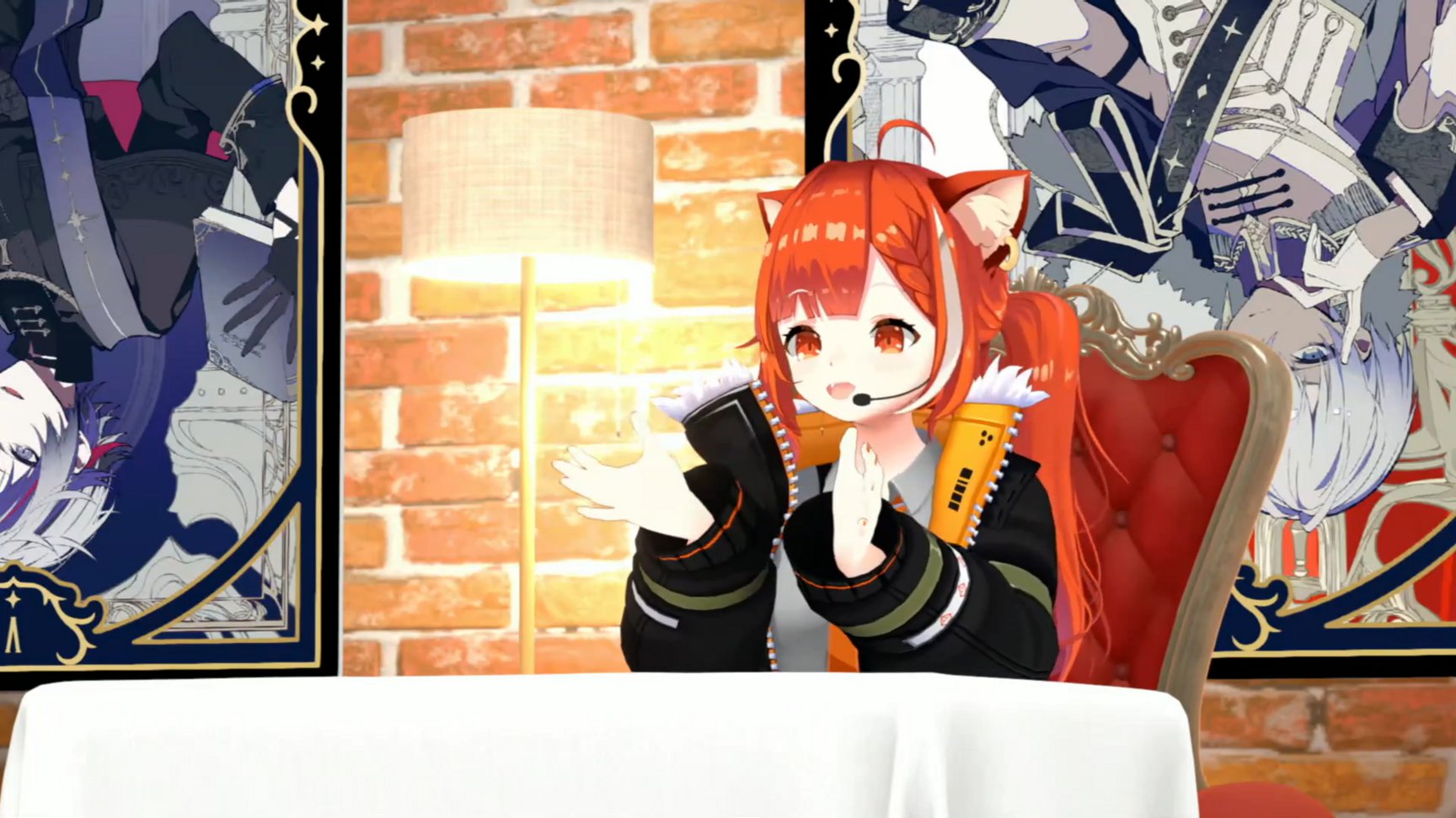 ジェミニアス　シク　シークレット　にじさんじ 悪魔聖霊 ジェミニアス シークレット 夜見 れな サインにじさん