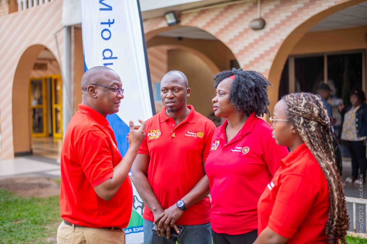DG Anne Nkutu (@dgrotaryd9213) on Twitter photo Honoured to join 150+ Rotarians from <a href="/rotaryd9213/">Rotary District 9213</a> & <a href="/rotaryd9214/">RotaryDistrict9214</a> for Polio Training with <a href="/UNICEFUganda/">UNICEF Uganda</a>, <a href="/MinofHealthUG/">Ministry of Health- Uganda</a> & <a href="/WHO/">World Health Organization (WHO)</a>.
We reaffirmed our promise to #EndPolioNow — through advocacy, accountability & innovation. Even $10 can change a life. 💉🌍
<a href="/EndPolioNow/">EndPolioNow</a> | #RotaryEyamba Honoured to join 150+ Rotarians from <a href="/rotaryd9213/">Rotary District 9213</a> & <a href="/rotaryd9214/">RotaryDistrict9214</a> for Polio Training with <a href="/UNICEFUganda/">UNICEF Uganda</a>, <a href="/MinofHealthUG/">Ministry of Health- Uganda</a> & <a href="/WHO/">World Health Organization (WHO)</a>.
We reaffirmed our promise to #EndPolioNow — through advocacy, accountability & innovation. Even $10 can change a life. 💉🌍
<a href="/EndPolioNow/">EndPolioNow</a> | #RotaryEyamba