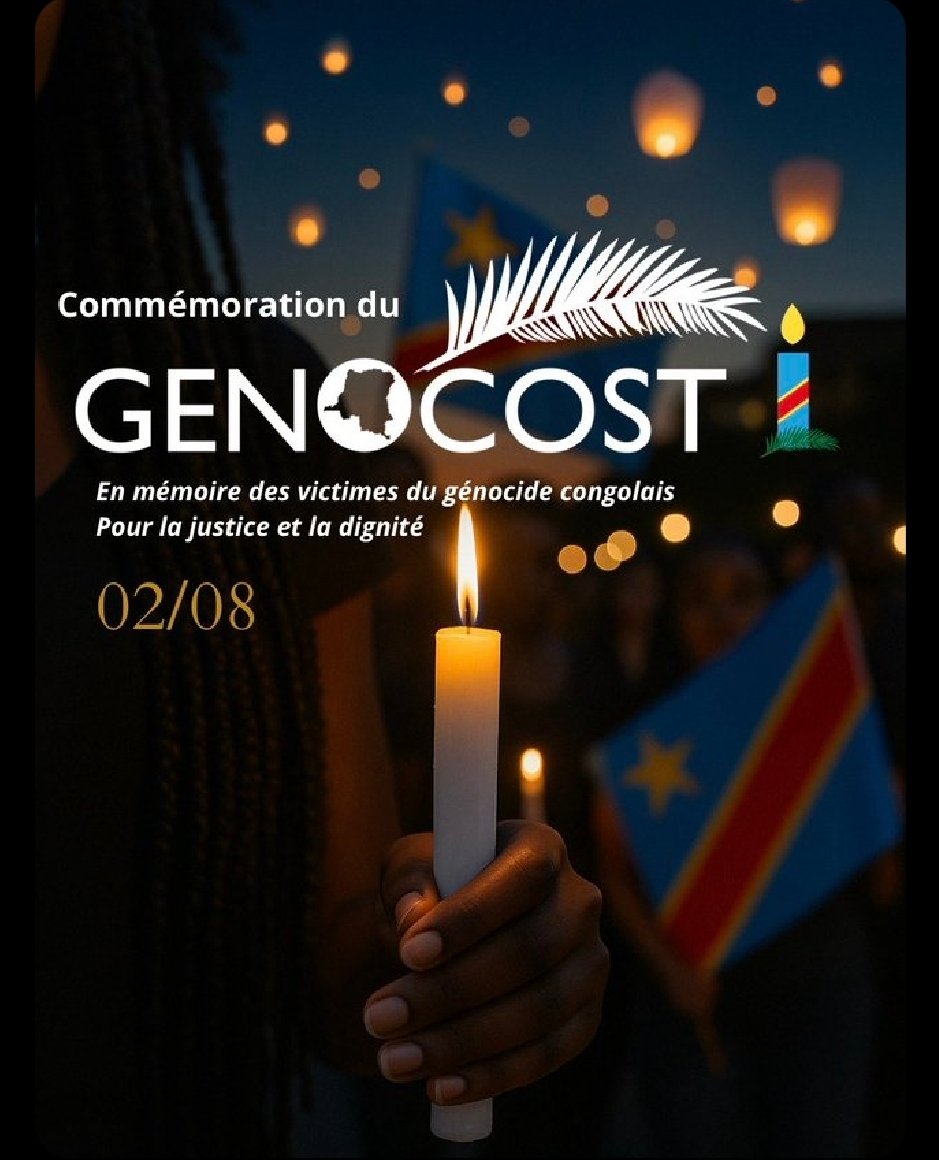 SamuelMberege's tweet photo. En mémoire du GENECOST 🕊️
Nous honorons leur souvenir, portons leurs valeurs, et élevons la voix pour que justice soit faite. Leur sacrifice ne doit jamais être oublié. #GENECOST #Justice #MémoireVivante https://t.co/w1berNAnY6