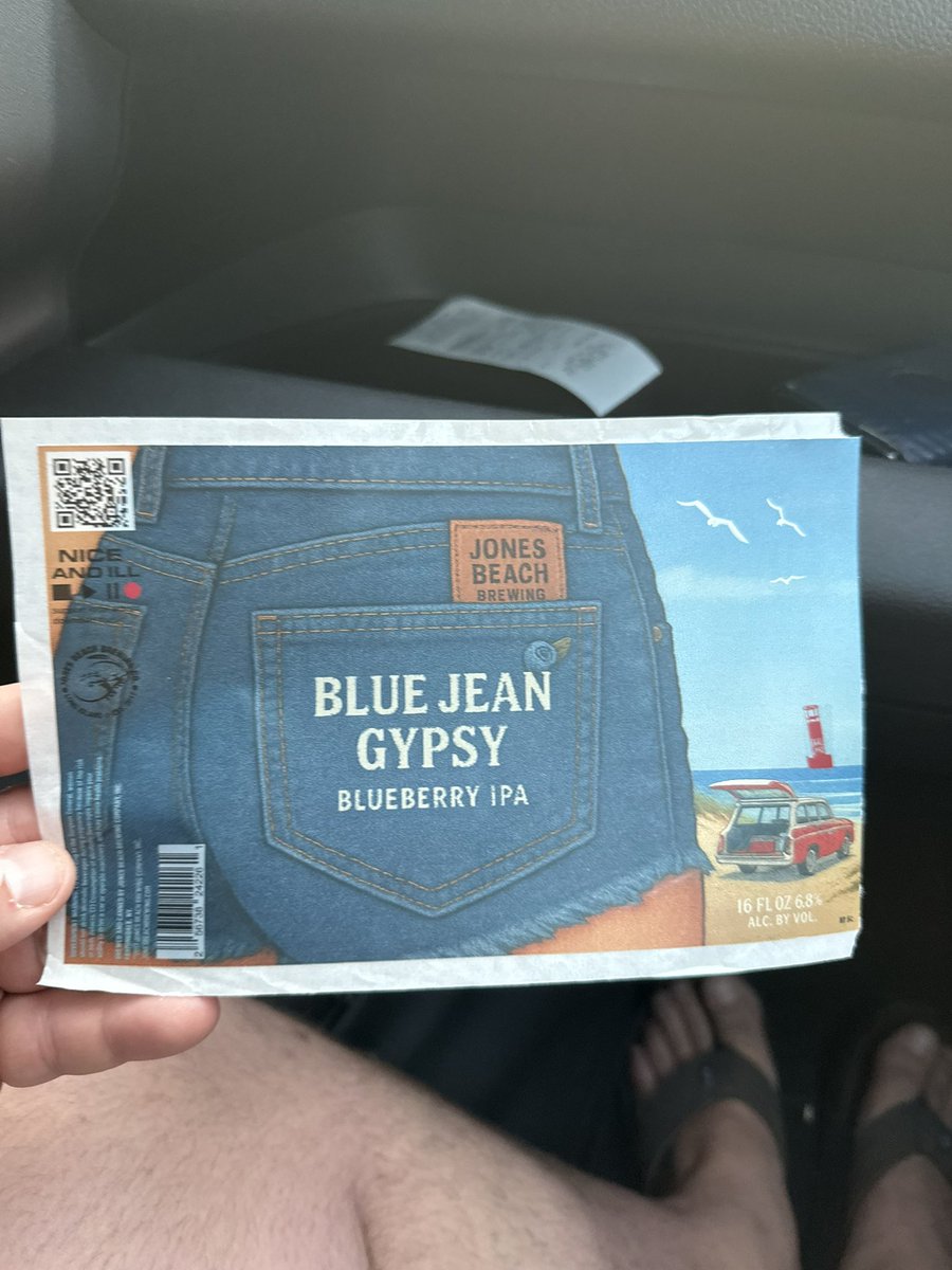 Christopher John (@ceemizz) on Twitter photo First beer label to have a music download! 🔥 shout out to <a href="/NiceandiLL/">Nice and iLL</a> <a href="/JonesBeachBrew/">Jones Beach Brewing ™</a> collab!!! <a href="/AppleMusic/">Apple Music</a> #bluejeangypsy #sydneysweeney 😂 First beer label to have a music download! 🔥 shout out to <a href="/NiceandiLL/">Nice and iLL</a> <a href="/JonesBeachBrew/">Jones Beach Brewing ™</a> collab!!! <a href="/AppleMusic/">Apple Music</a> #bluejeangypsy #sydneysweeney 😂