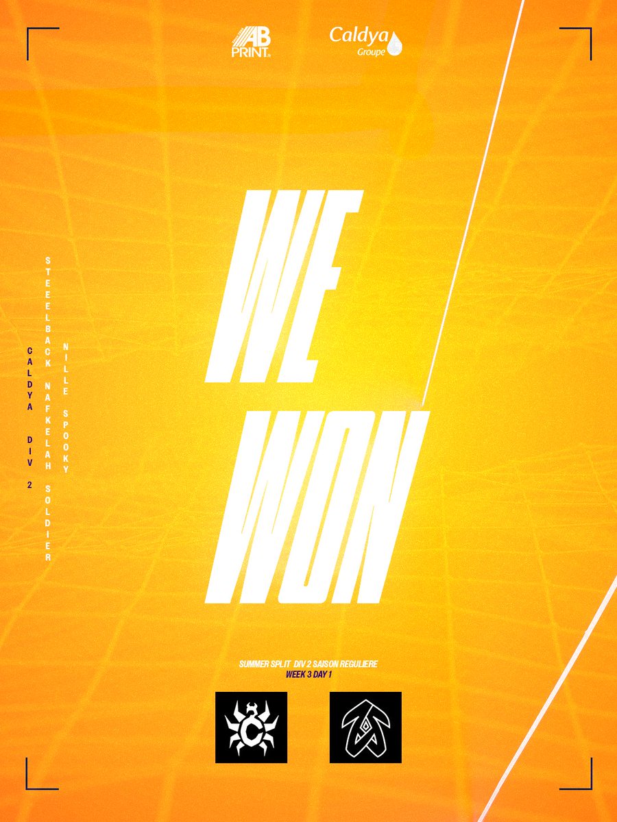 ET C'EST LA WIN !!! 👊
Un pas de fait vers notre première perfect week du split

N'hésitez pas à féliciter les joueurs qui ont été exceptionnels aujourd'hui !  

GG <a href="/ZerancePartout/">Zerance</a> !
#CLAWIN