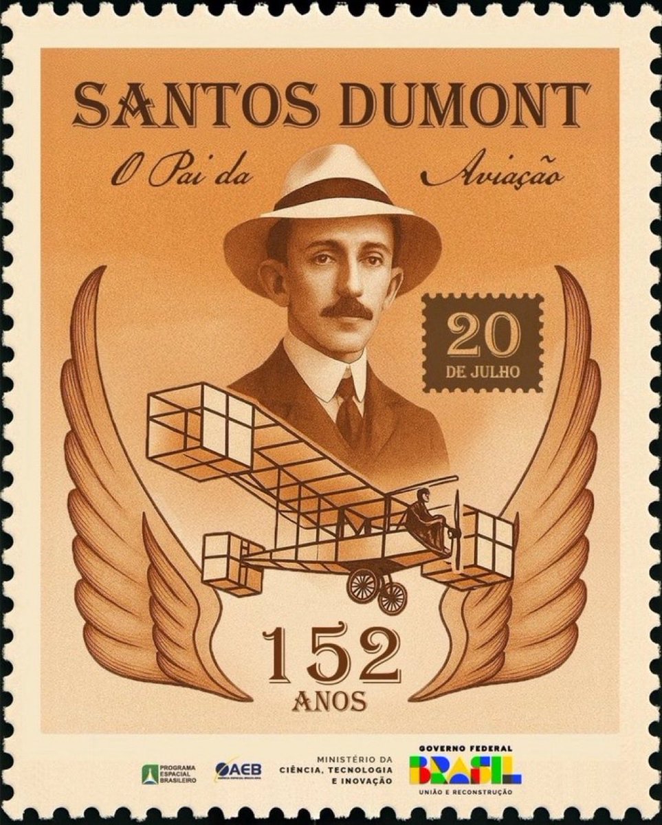 A ministra da Ciência, Tecnologia e Inovação do Lula mostrou sua criatividade ao lançar um selo em homenagem a Santos Dumont com o desenho de um 14-Bis voando para trás e repleto de falhas.
Este é o resultado que se obtém quando se escolhe ministros por critérios políticos.