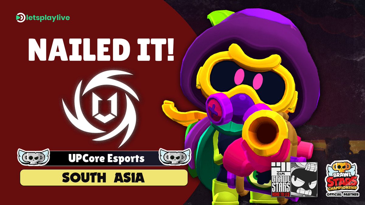 LPL Esports (@letsplaylivegg) on Twitter photo Introducing your LCQ representative from South Asia (including Central Asia & the Arabian Peninsula), <a href="/UPCoreEsports/">UPCore Esports</a>!! π
They dominated Monthly Final #5 and came out on top! Along with their qualification, theyβve also bagged $2,250 USD π°
GGWP! π
@brawl_esports Introducing your LCQ representative from South Asia (including Central Asia & the Arabian Peninsula), <a href="/UPCoreEsports/">UPCore Esports</a>!! π
They dominated Monthly Final #5 and came out on top! Along with their qualification, theyβve also bagged $2,250 USD π°
GGWP! π
@brawl_esports