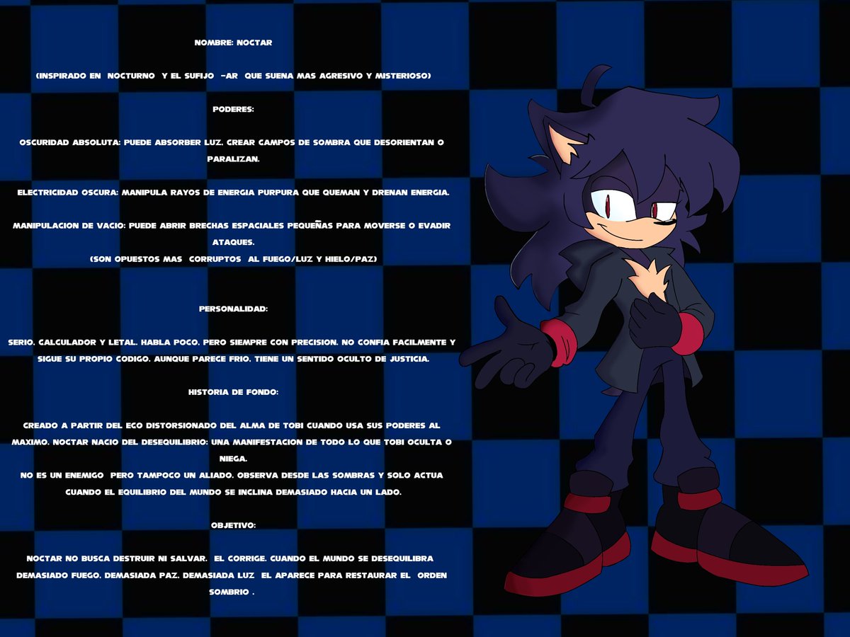 Eltobi45_YT's tweet image. Ahora si esto es una version shadow 

#DarkReflections @sonic_artists