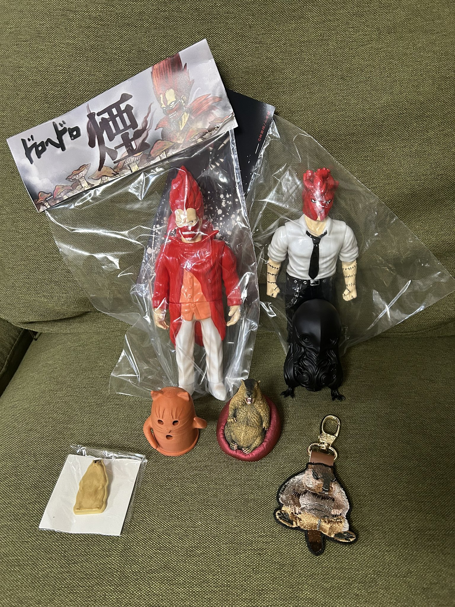 ドロヘドロ 心 エンビー ソフビ ワンフェス ドロヘドロ 心 エンビー 重塗装ver. 未開封品 ソフビ ワンフェス