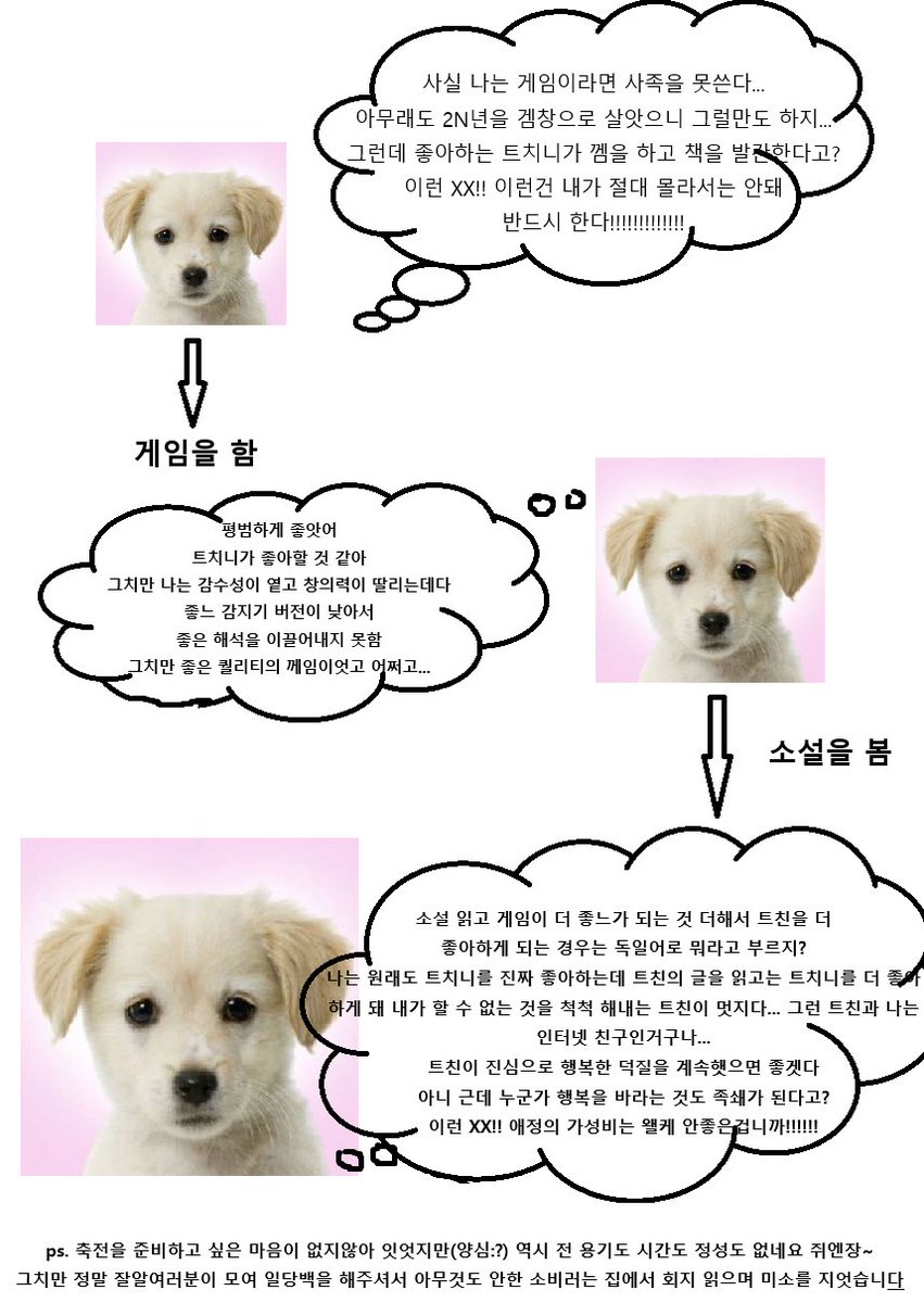 회지 후기
트친인게 권력인듯 시커먼 믿음의 팔다리를 쭉 뻗어봅니다