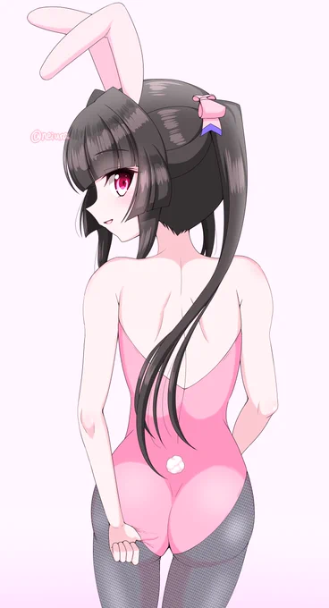 #バニーの日 背中っていいですよね