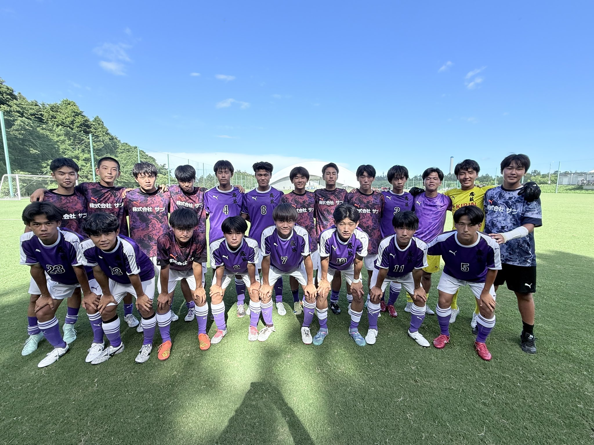 藤枝東高校サッカー部ユニホーム（ホーム） 藤枝東高校サッカー部ユニホーム（ホーム） 藤枝東高校サッカー