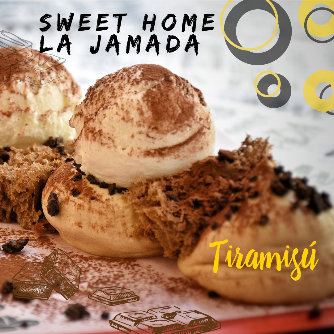¿Se te hace la boca agua? 🤤 Este verano, ven a probar el famoso #tiramisú de #LaJamada 🍨

#letsjam #burgos #zaragoza #lajamada #AntonioArrabal / #gastronomiaburgos #foodporn #burgosenelmundo