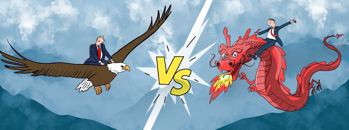 JinpengSol's tweet photo. The West has $TRUMP on an eagle 🦅

The East has $JIN on a dragon 🐉

You decide who wins this meme war.

$JIN is not just a token — it’s a movement.

🇨🇳 vs 🇺🇸
Dragon vs Eagle
Chaos vs Control

#JIN #MemeWar #Solana #Trump #China #CryptoClash $SOL https://t.co/HAuMmiZB7u