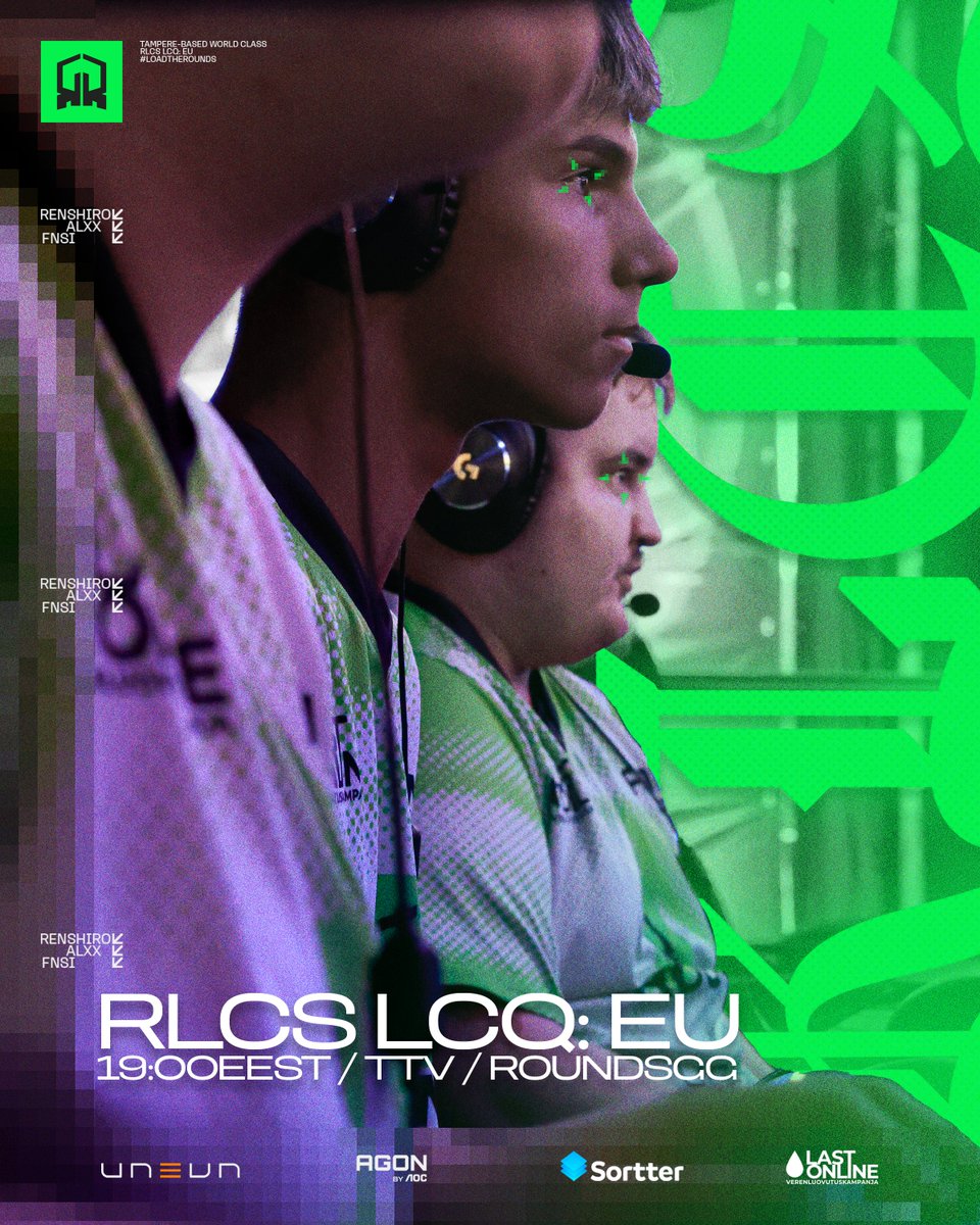 The fight against all odds. 
RLCS LCQ: EU

19:00EEST
twitch.tv/roundsgg

#LOADTHEROUNDS