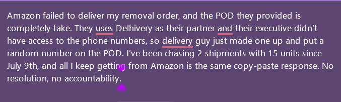 kraftgadget's tweet photo. @amazonIN @amazon I’ve lost goods worth ₹20,000 — 15 units across 2 shipments — and no one is giving a straight answer. Since July 9, all I’ve received are copy-paste replies and a fake POD with a random phone number @amznsellerhelp @delhivery @help_delhivery @JeffBezos @CimGOI https://t.co/ihPalMlr6z