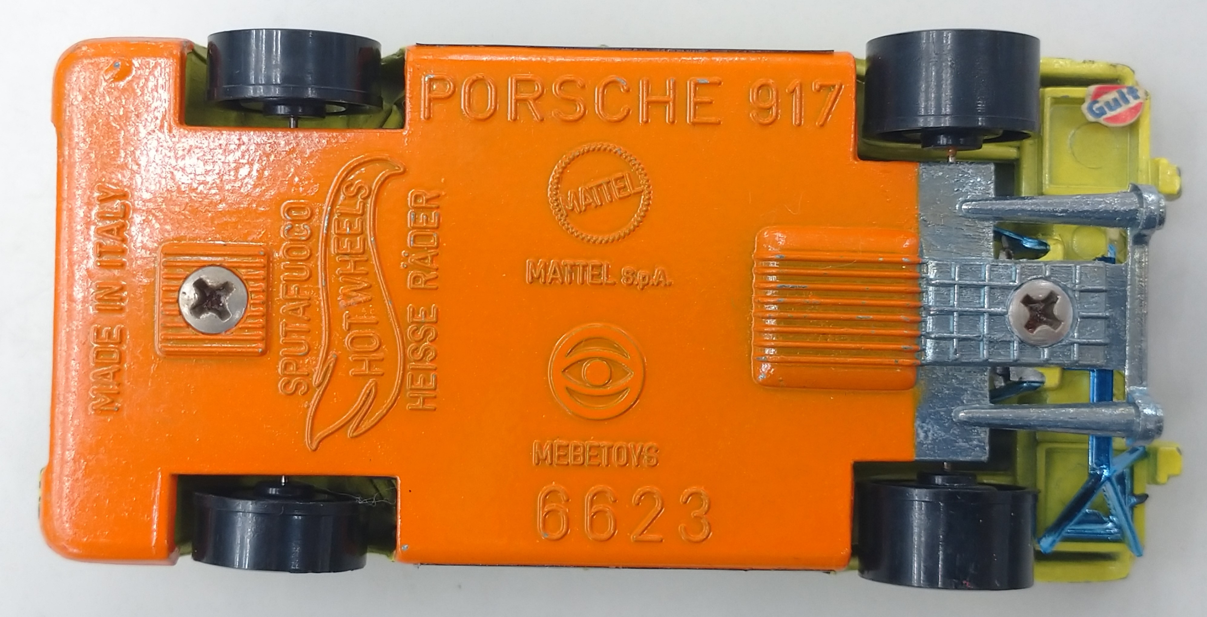 マテルのミニカ6 ポルシェ917 ミニカー マテルのミニカ6 ポルシェ917 ミニカー