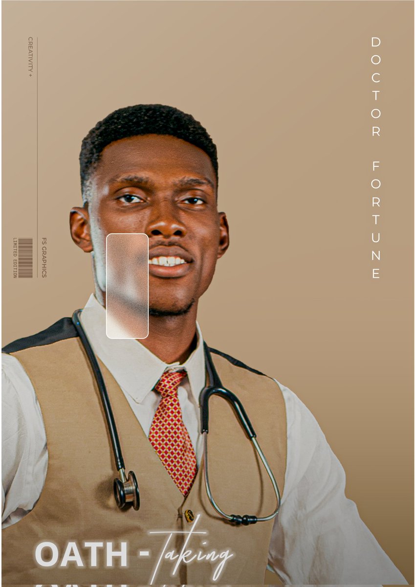fsgraphics23's tweet photo. Officially stepping into a new chapter 🩺
My Veterinary Induction &amp; Oath-Taking comes up on August 7th, 2025 at UNN.

Grateful for the journey so far — and excited for what lies ahead!

Designed the invites myself 🎨
#DVM #Induction2025 #FSGraphics #DoctorFortune #Milestone https://t.co/S2WPqmdW7A