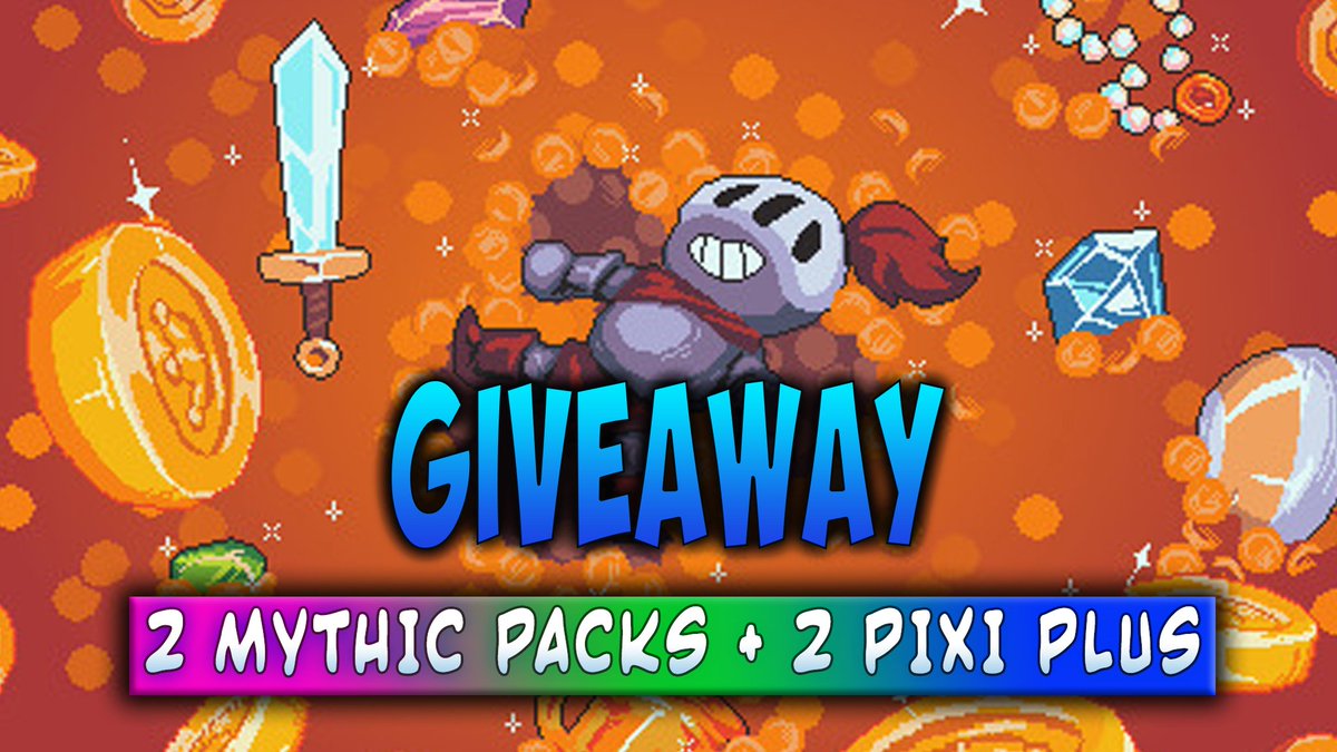 🚨 GIVEAWAY TIME <a href="/pixilandsocial/">PIXILAND: Age of Heroes</a> 

🎁 Prizes: 2 Mythic packs, 2 Pixi Plus

✅To participate you need to:

Follow <a href="/pixilandsocial/">PIXILAND: Age of Heroes</a> 
Follow <a href="/PanTblkva/">PanTbIkva 🎮</a> 
Like + repost + leave your Ronin wallet in the comments on this tweet

⏳ The results of the giveaway will be in 24 hours
#Giveaway