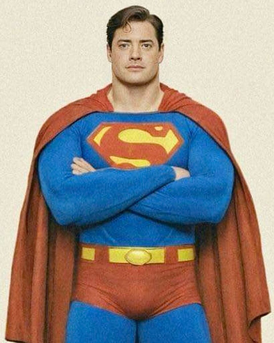 GeekZoneGZ's tweet image. Todos los días pienso en el GRAN Superman que hubiera sido Brendan Fraser 😪