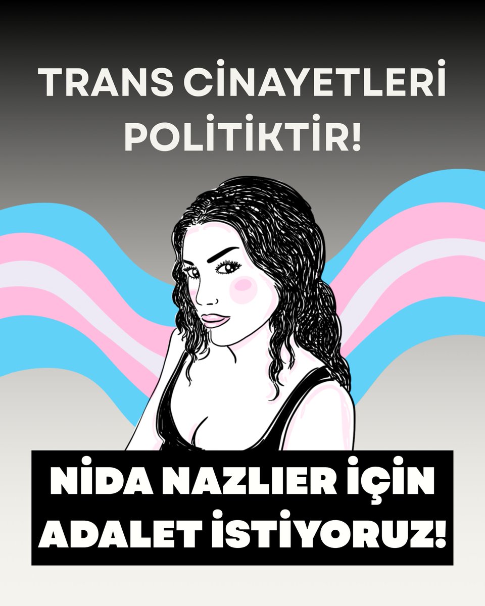 🏳️‍⚧️Trans cinayetleri politiktir, Nida Nazlıer için adalet istiyoruz!

LGBTİ+ dernekleri, Antalya’da trans kadın Nida Nazlıer’in öldürülmesine ilişkin ortak açıklama yaptı: “Katil; “Aile Yılı” adı altında LGBTİ+’lara savaş ilan edenlerdir.”

kaosgl1.org/haber/trans-ci…
