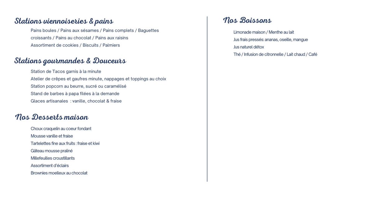 latabledelelite's tweet photo. Nouveau rendez-vous gourmand à Douala !

📅 À partir de ce dimanche 03 août, La Table de l’Élite vous accueille chaque dimanche pour un brunch d’exception.
Buffet raffiné, ambiance élégante et moments inoubliables vous attendent.

Découvrez le menu en images 👇
#LaTableDeLElite https://t.co/BSRO1DnwWV