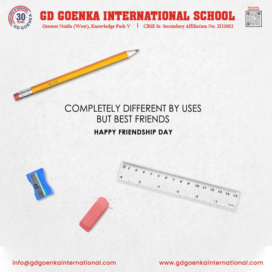 gdgoenkainnoida's tweet photo. Different roles, one strong bond, just like friends in a classroom. Wishing everyone a 𝐇𝐚𝐩𝐩𝐲 𝐅𝐫𝐢𝐞𝐧𝐝𝐬𝐡𝐢𝐩 𝐃𝐚𝐲 from 𝐆𝐃 𝐆𝐨𝐞𝐧𝐤𝐚 𝐈𝐧𝐭𝐞𝐫𝐧𝐚𝐭𝐢𝐨𝐧𝐚𝐥 𝐒𝐜𝐡𝐨𝐨𝐥

#HappyFriendshipDay #GDGoenkaInternationalSchool #SchoolFriendships #LearningWithFriends https://t.co/D580BTZqUV