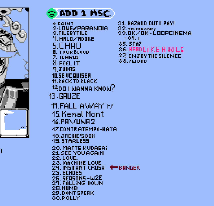 nessa eu canetei, quando terminar vou lançar uma playlist com todas as mscs q vcs adicionaram🙏