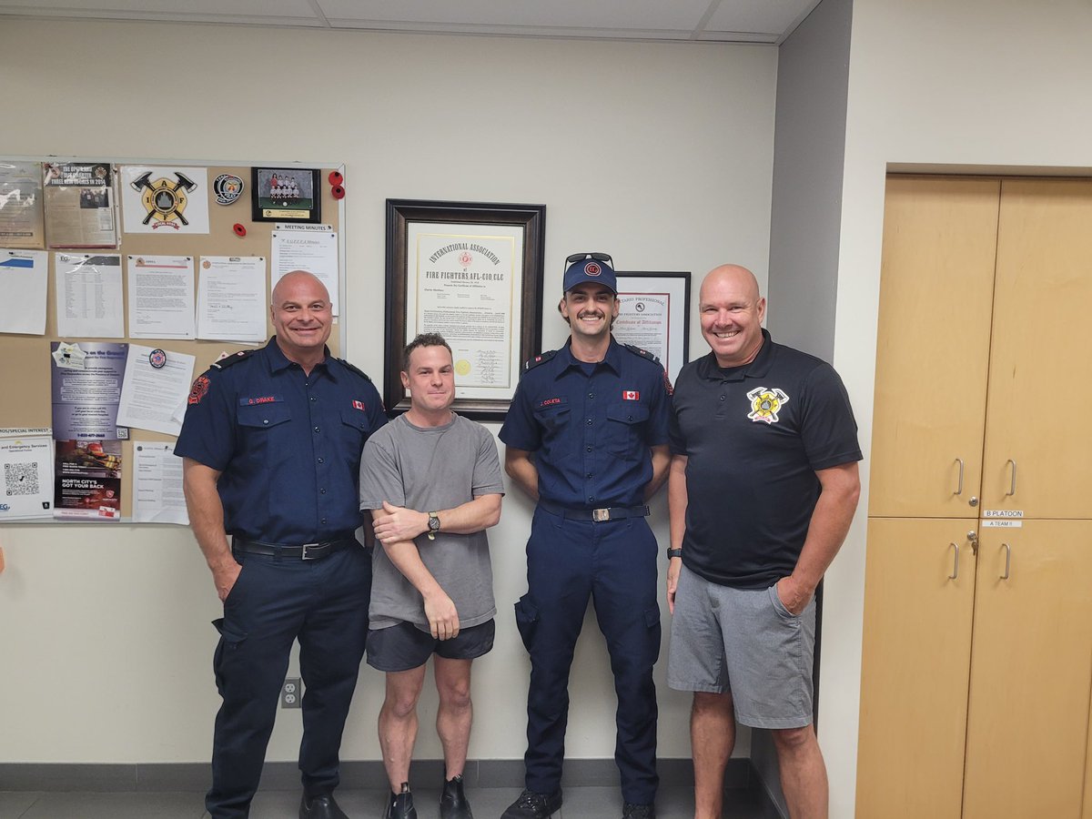 egpffa's tweet image. Swearing in our newest members into local is always a proud moment as local president. Congratulations make us proud and help provide the best quality service to our community.
@opffa @IAFFofficial
