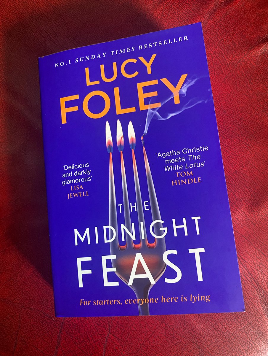 The Midnight Feast, by <a href="/lucyfoleytweets/">Lucy Foley</a> is a masterclass in suspense. I’m in awe. There isn’t a single dull moment in this fabulous folklore thriller. I have had an insanely busy week and still snatched every spare moment to read!