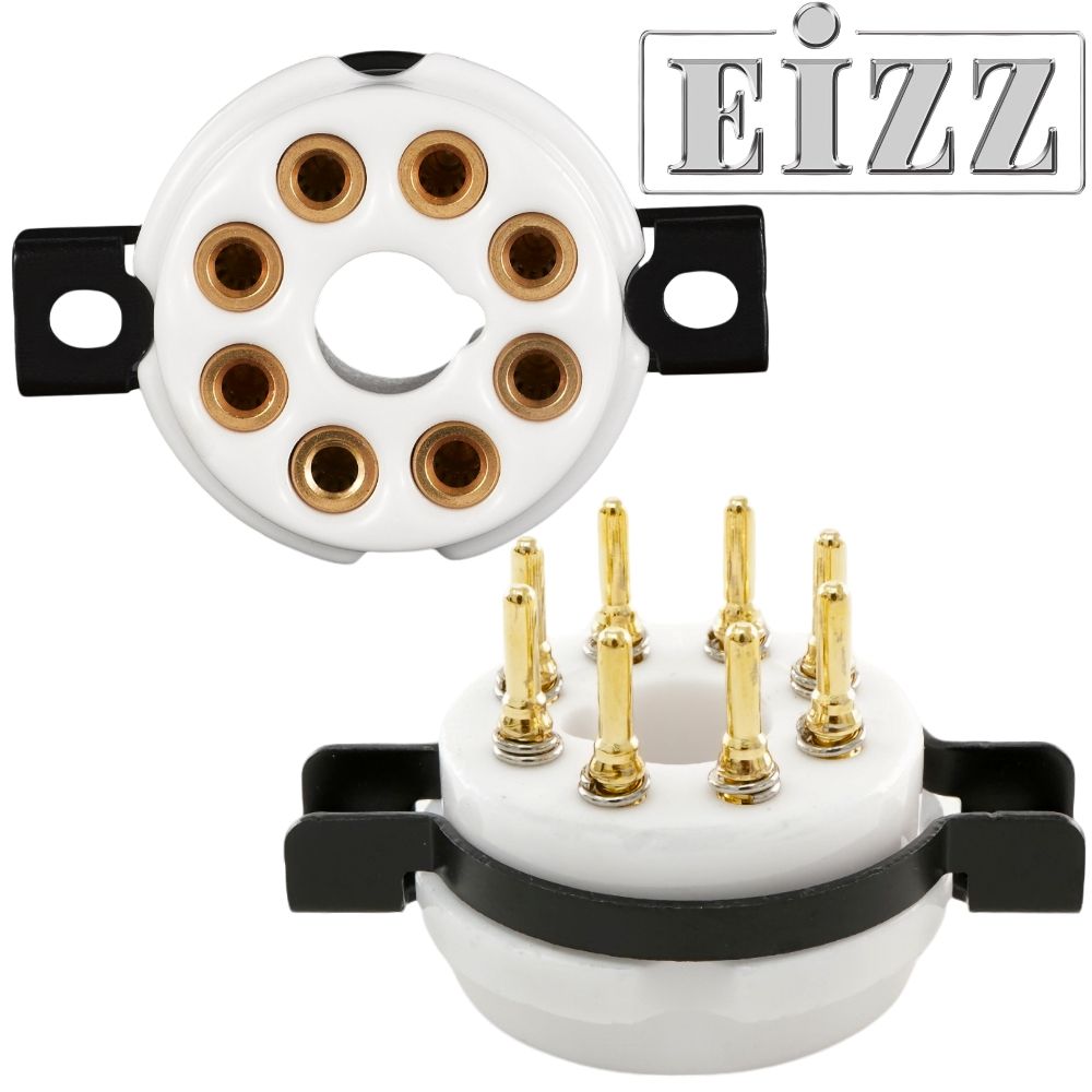 EIZZ EZ-1108 Octal, 8 Pin Chassis Mount Valve Base, Ceramic, Gold Plated, Ring Fixing

The EZ-1108 is an 8-pin octal, polished white ceramic-bodied valve base from EIZZ. The pins are gold-plated copper. It can be fitted above or below the chassis plate. 

buff.ly/3YbELhE